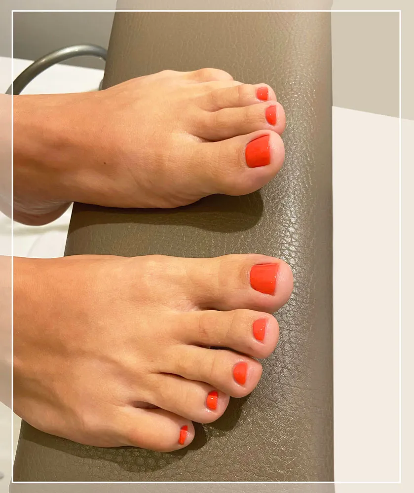 Pedicure for healthy feet